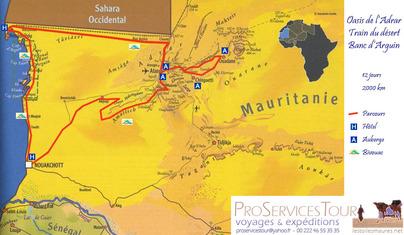 Adrar, train du désert et Banc d'Arguin 1